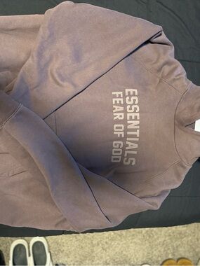 Essentials Fear of God Mauve/Purple Hoodie